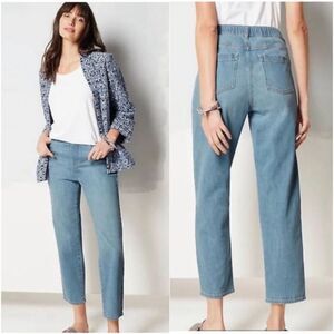 J.Jill Pure Jill Relaxed Ankle Crop Jeans Size XL Petite